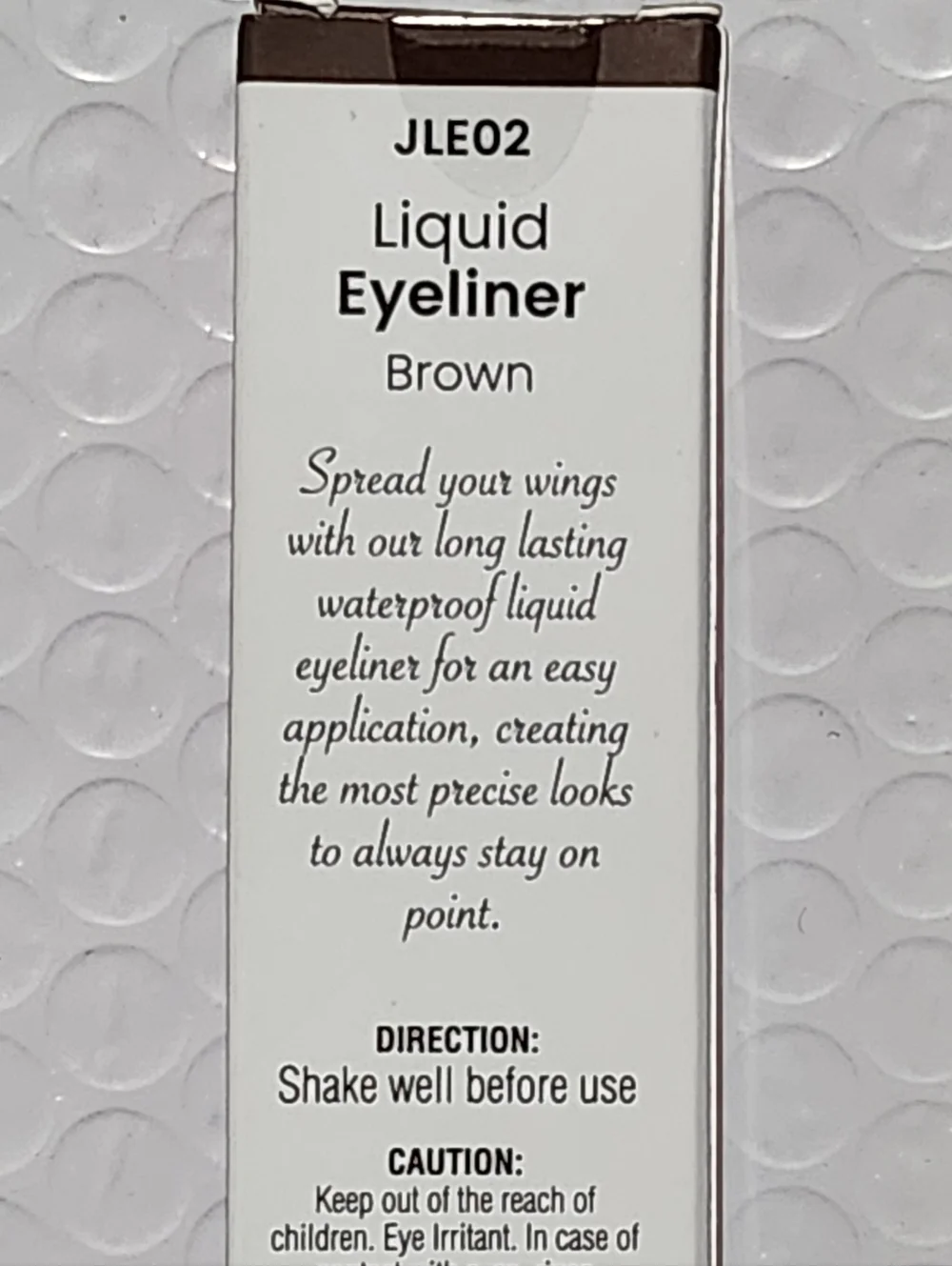Joah Line Up Liquid Eyeliner — Brown